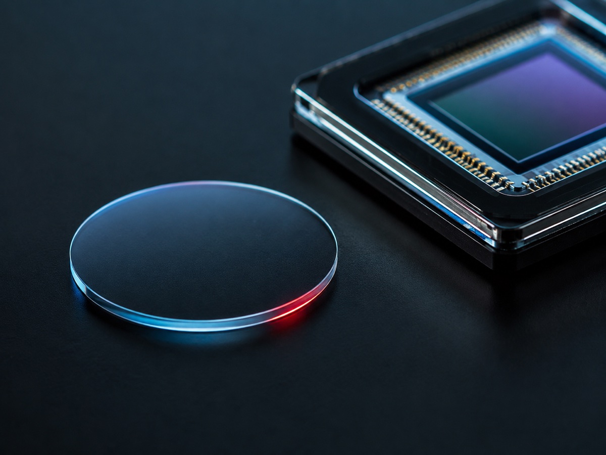 Sapphire laser-processed sample